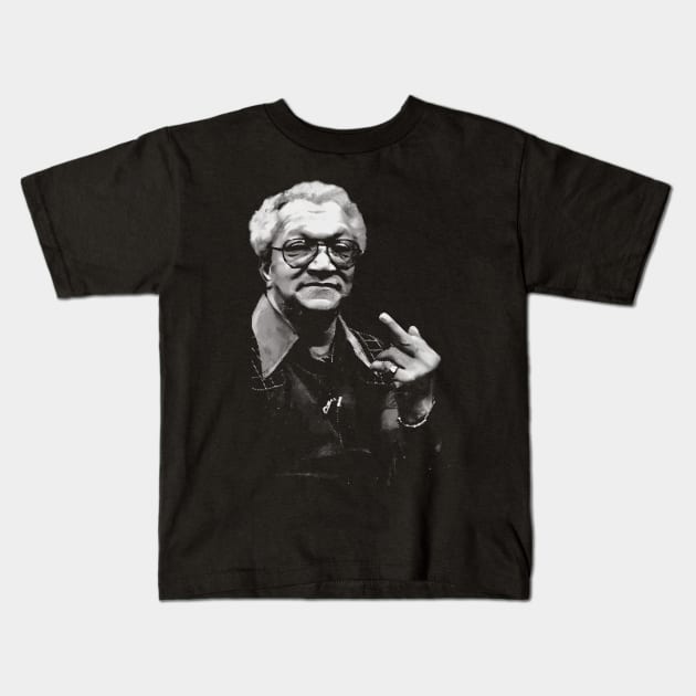 Fred Sanford Kids T-Shirt by Freya Fernand3z